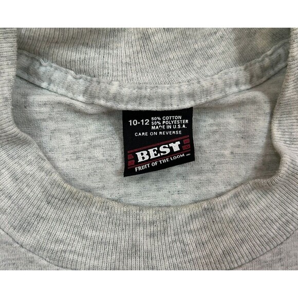 Vintage 90s Kids USS Kearsarge Maiden Deployment 1995 Tee Single Stitch USA Made - Picture 3 of 7